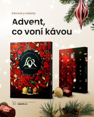 🎄☕ Sladké odpočítávání s každým šálkem — objevte 24 unikátních chutí v Adventním kalendáři L’OR Espresso (kompatibilní s...