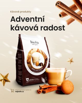 🎄☕✨ Sladké vánoční ráno plné vůně! Kapsle Biscottone ItalFoods do Dolce Gusto® spojují voňavou kávu a křupavý biscottu 🍪🎁....
