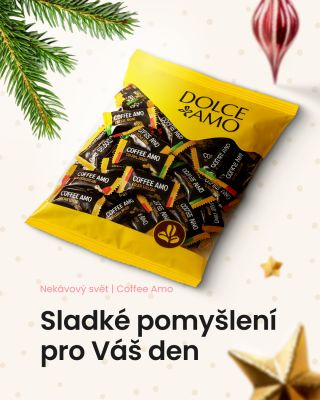 🍫✨ Dopřej si chvíli klidu s Coffee AMO čokoládovými bonbóny — směsí, která spojuje jemnou čokoládu a kávové tóny. Ideální...
