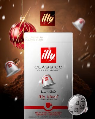 🎄 Vánoce v každém doušku ☕ Užij si vánoční pohodu s Illy Classico Lungo v hliníkových kapslích do Nespresso® — jemná,...
